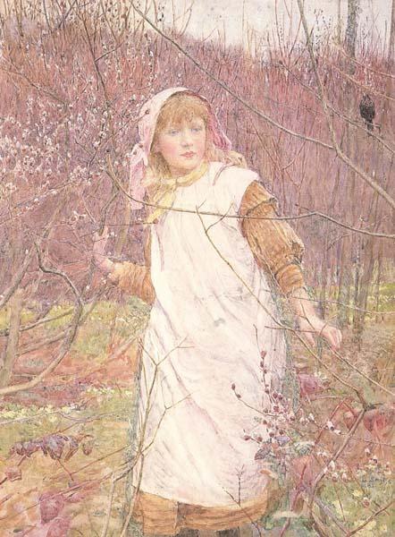 Lionel Percy Smythe,RA,RWS Springtime (mk46) oil painting picture